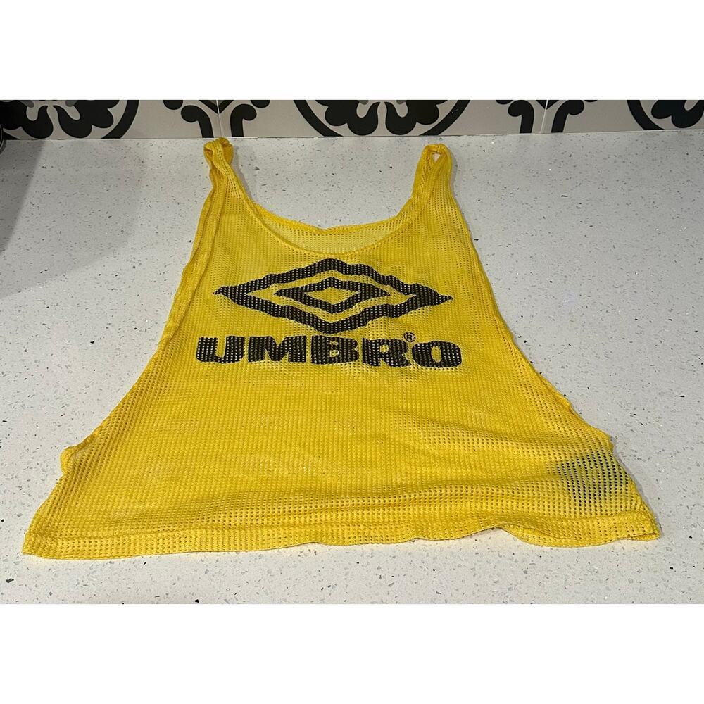 Set of 10 Umbro Soccer Vest yellow Adult, Unisex, One Size